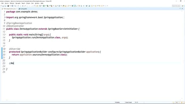 How to deploy the WAR file into the Tomcat | Spring Boot смотреть онлайн