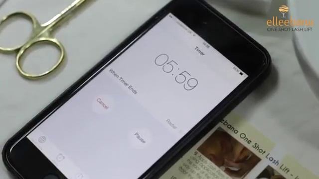 Lash Lift Procedure using Elleebana products смотреть онлайн