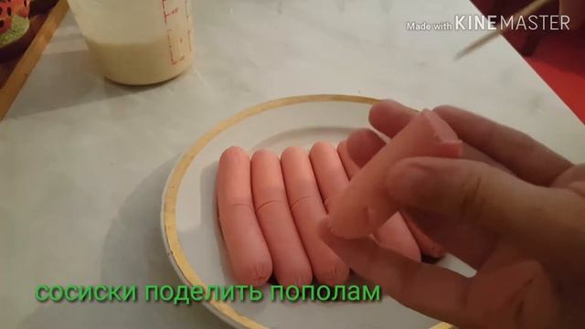 Сосиски в кляре очень просто и вкусно!