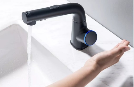 Умный смеситель Aixiyi Smart sensor pull out faucet