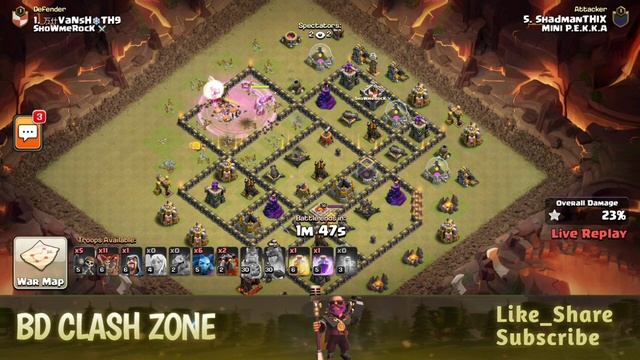 CML Th9 (5vs5) টুর্নামেন্ট ম্যাচ | BD CLASH ZONE | Clash Of Clans Bangla смотреть онлайн