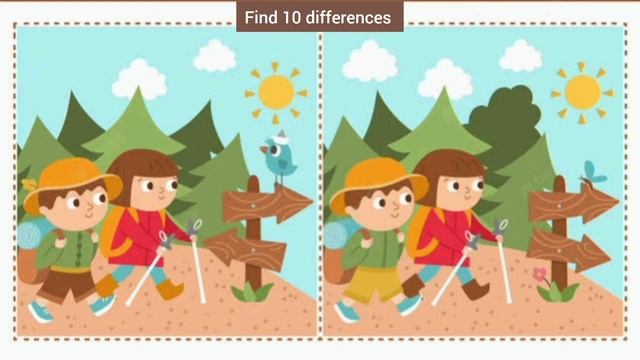 find the 10 differences | Run Brain Run #braingames #children смотреть онлайн
