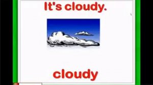 English for Kids,ESL Kids Lessons - Weather - What's the weather like.flv