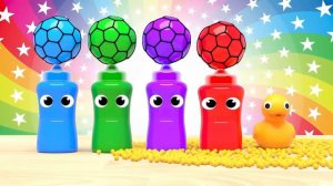 5 Colors with Nursery rhymes English Song For Kids | Wash your hands No Virus!!  | Super Lime