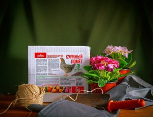 Удобрения Куриный помёт в гранулах АГРОМЕРА 1 л