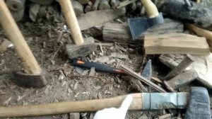 Рукоятка для колуна часть 1 колунище почему его приходиться делать. Колун для дров, классический