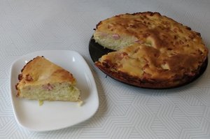 Заливной пирог с капустой