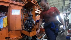 Вышка АГП ПСС-131.17Э. Ремонт гидрораспределителя