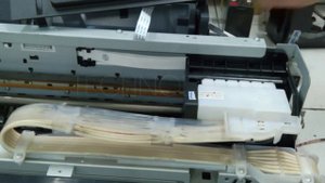 Bongkar dan Ganti Motor Carriage Printer Epson L1800 L1300 | Carriage Motor Replacement
