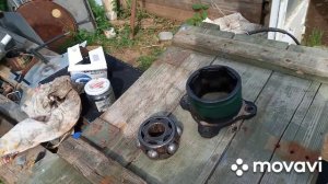 Mitsubishi Delica, замена пыльника привода