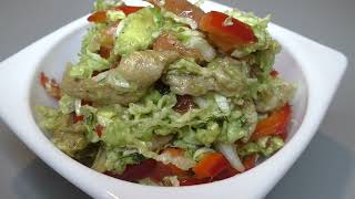 НЕИЗБИТЫЙ САЛАТ ИЗ ОБЫЧНОЙ ПЕКИНСКОЙ КАПУСТЫ, в интернете такой рецепт не найдете смотреть онлайн