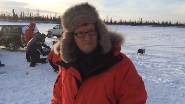 Любительская зимняя рыбалка в Салехарде смотреть онлайн