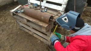 Каток для газона своими руками.//Ландшафтный дизайн своими руками.//Стройка дома своими руками.
