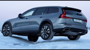 Volvo V60 Cross Country 2020 - испытания на снегу.