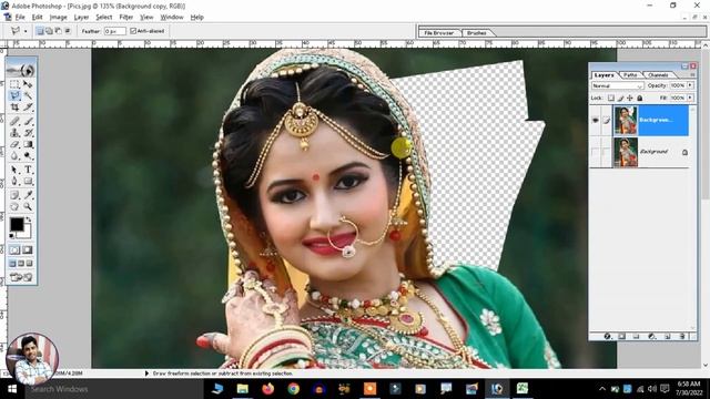 Photoshop Me Jpg Ko Png Kaise Banaye | Png Image Kaise Banaye смотреть онлайн