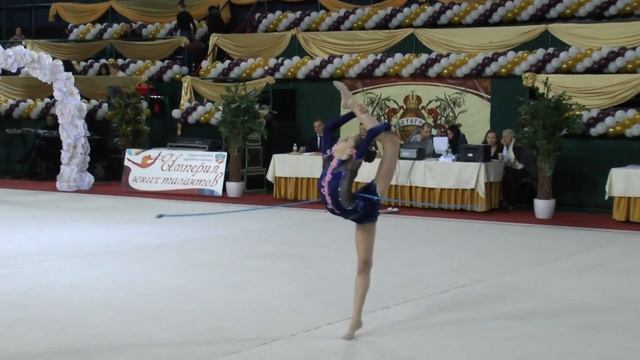 Спузяк Елизавета (скакалка) 2001-Кат.В 06.03.15 "Империя юных талантов" Художественная гимнастика смотреть онлайн