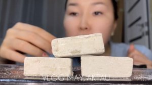 Asmr асмр Глинянные кубики Вдохновение глина мел