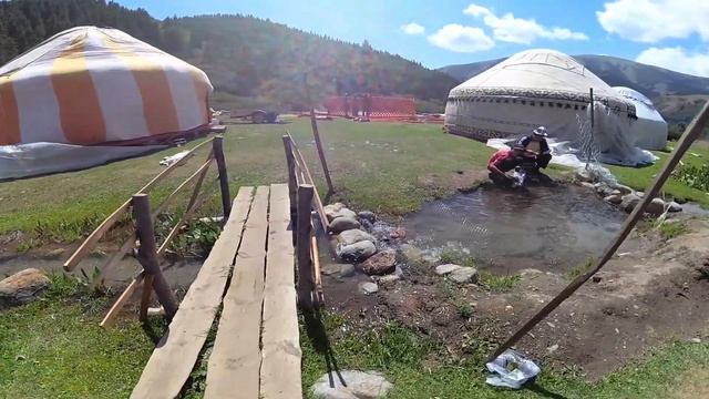 Кыргызстан, вокруг Иссык Куля на авто №3 (Горы, Григорьевское ущелье, Семеновское ущелье, кочевники смотреть онлайн