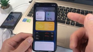 Как на iPhone узнать заряд батареи в процентах