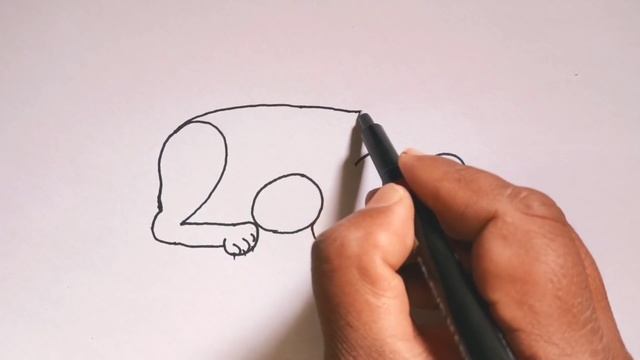 How To Turn Number 2022 Into Lion | Step By Step Drawing смотреть онлайн