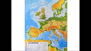 Страны Западной Европы + карта