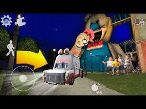 ГУЛЯЮ ЗА ФАБРИКОЙ МОРОЖЕНЩИК 4 попал за пределы игры Ice scream 4