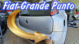 Fiat Grande Punto Как снять задний бампер за 10 минут