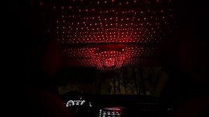 Проектор звёздного неба в авто