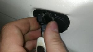 Снятие ручки двери crown s182