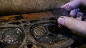 капремонт головки змз 409, замена маслосъемных колпачков, притирка клапанов
