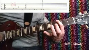 How to Play - "ANOTHER ONE BITES THE DUST" w. tabs - QUEEN Guitar Lesson