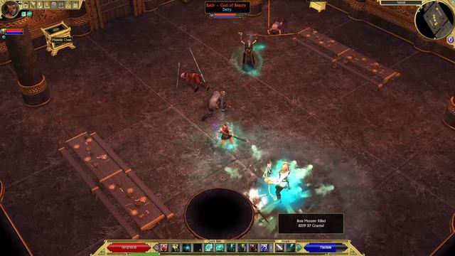 Titan Quest Tyr Wodan Freyja Baldr God Boss (The North) смотреть онлайн