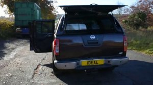 2009 Nissan Navara Platinum in Pepper Black