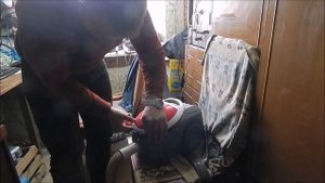 установка универсального фильтра на пылесос