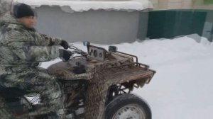 Квадроцикл своими руками из Оки
