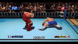 Tony Halme vs. Gary Albright - Shoot-Style (Virtual Pro Wrestling 2 N64)