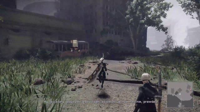 NieR: Automata [PC] Part 21 - Przeszłość Anemony смотреть онлайн