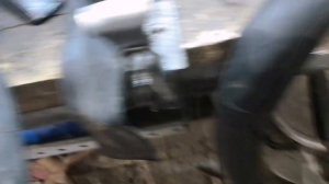 Перебортовка колеса питбайка. 1#.