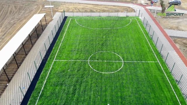 Ставропольский край, с. Левокумское ул. Советская 1-5, Площадка 800м2. Газон DiaSport Standart M40 смотреть онлайн
