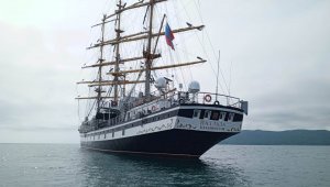 Она вернулась! Паллада у берегов Посьета.