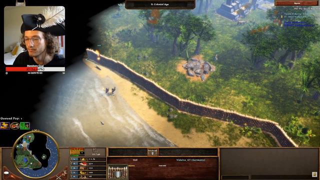 PERFECT Germany Counter Strategy - Aztecs! | Age of Empires III смотреть онлайн