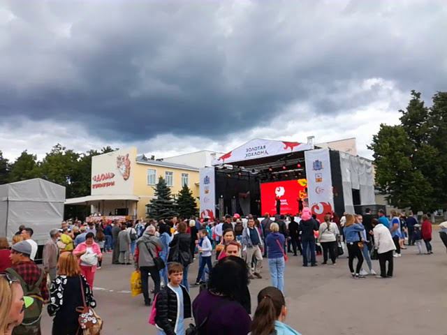 Ярмарка Золотая Хохлома город Семенов Нижегородская область(1)