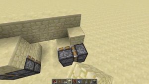 Minecraft Механизмы #8 - Скрытая дверь в стене