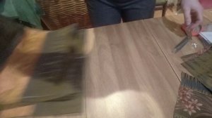 Чехол на стул из остатков ткани