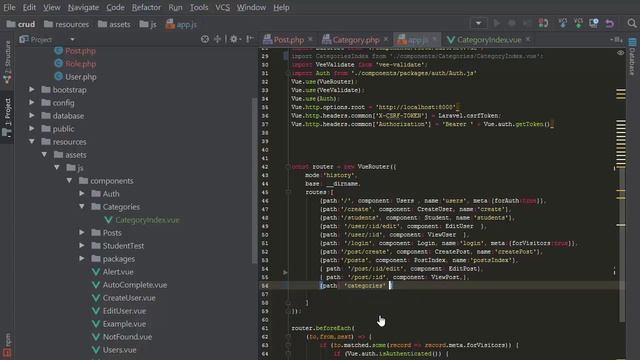 laravel 5 3 and vuejs 2 1 x categories belong tomany relation смотреть онлайн