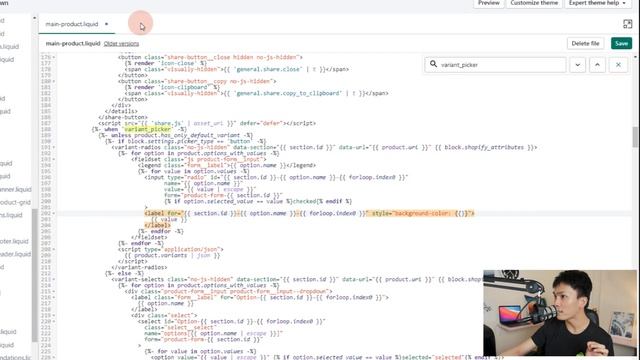 How To Create Color Swatches for Product Variants in Shopify (Dawn Theme)