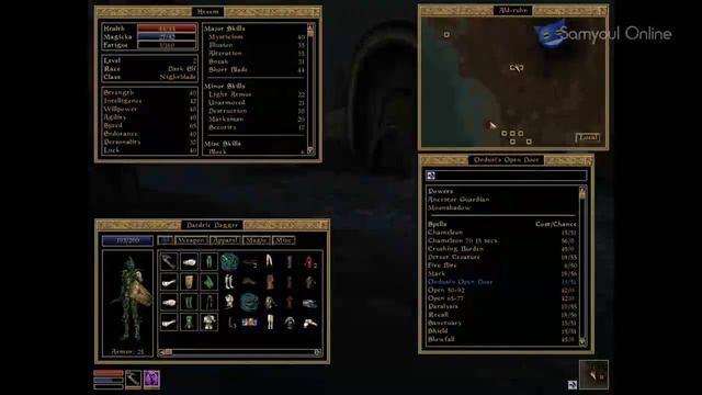 Let's Play Elder Scrolls III 3 - Morrowind - 30 : Getting The Glass Armour (Armor) смотреть онлайн