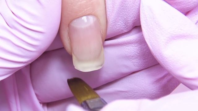 Исправляем КЛЮЮЩИЕ ногти | Выравнивание и укрепление полигелем смотреть онлайн