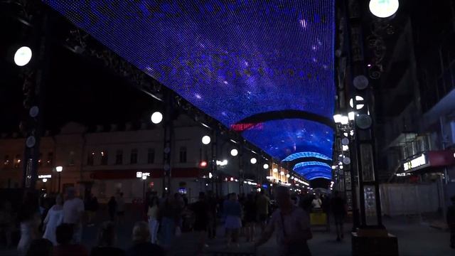 Екатеринбург 2023. Вечерняя пешеходная улица Вайнера. Часть 1