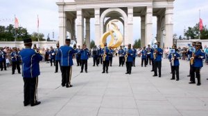 Оркестр ВВС ЮАР выступает на ВДНХ - Спасская Башня 2024